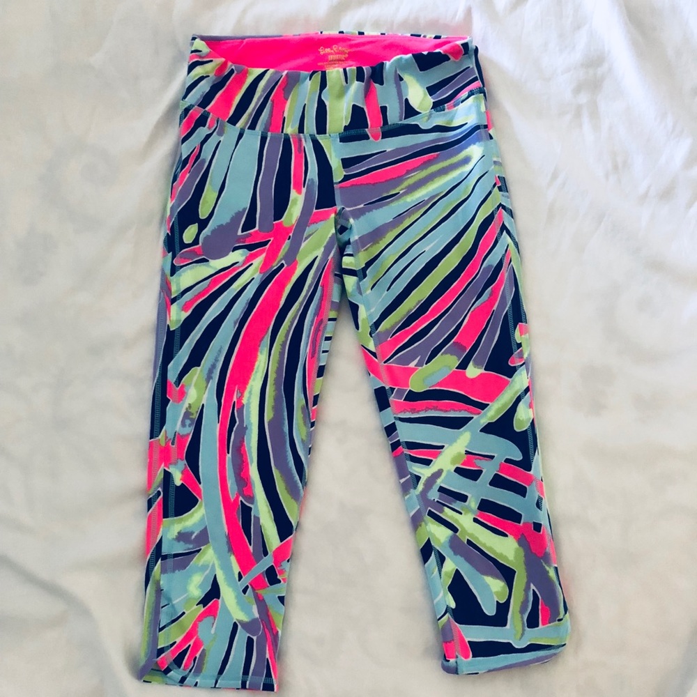 Lilly Pulitzer Luxletic Weekend Crop Leggings M